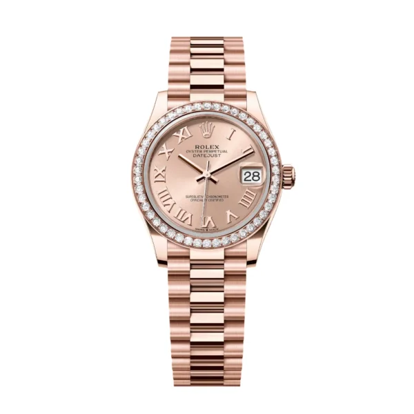 RLX Datejust m278285RBR-0029 Rosé Roman Dial 31mm
