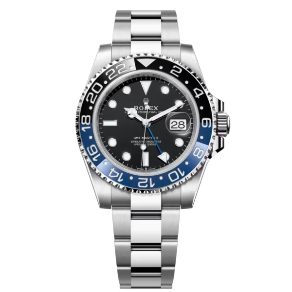 【Super Clone 1:1 Swiss Movement】RLX GMT-Master II Three-piece Links 126710blnr-0002/0003 40mm (Copy)