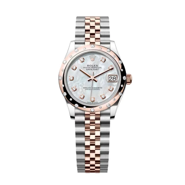 RLX Datejust m278341-0025/0026 Mother-of-Pearl Dial 31mm 5-piece Links Jubilee Bracelet