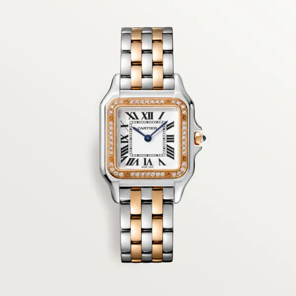 PANTHERE Rose Gold Mix Diamond 30mm