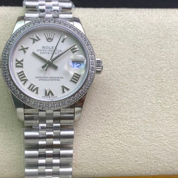 RLX Datejust 5-piece Links m278385RBR-0007/0008 Mother-of-Pearl 31mm Dial Oyster Watch super clone